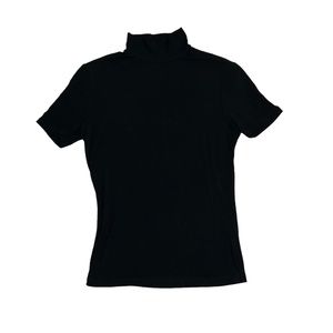 SHEIN High Neck Solid Top